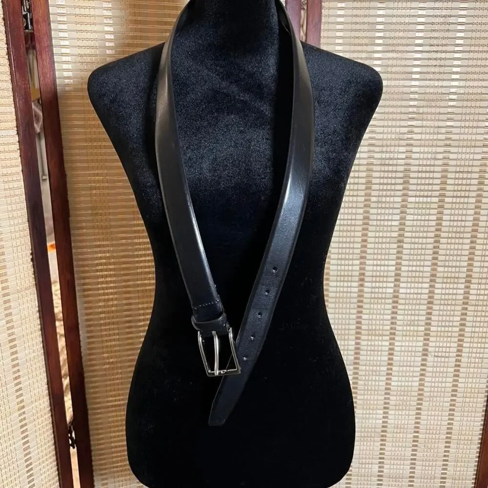 J.Crew Italian Leather Dress Belt Size 36